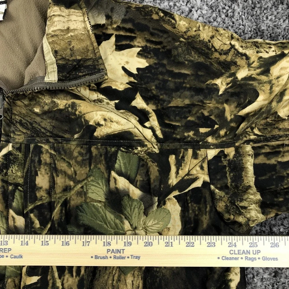 Columbia Interchange Jacket Mens XL Brown Camo Hunting Fleece Lined HM7101 - Picture 7 of 12